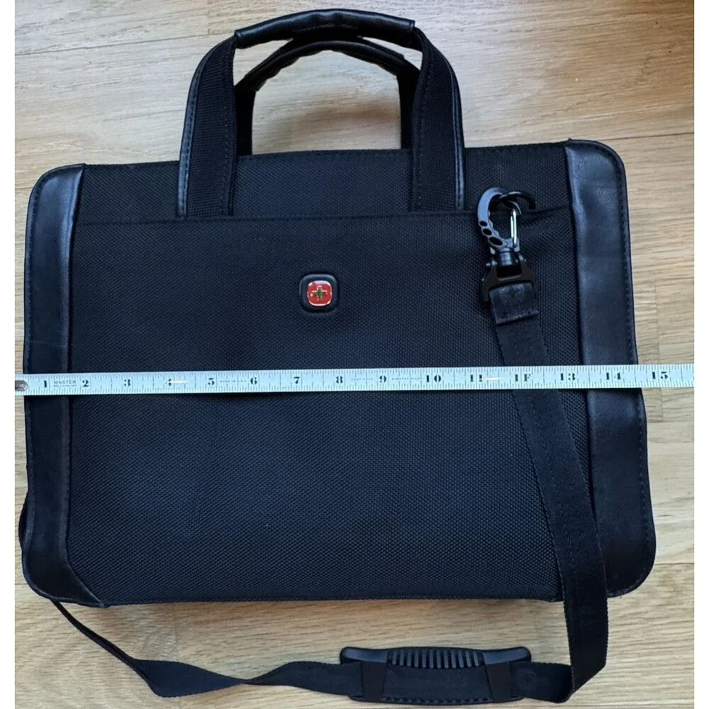 Swiss Gear Wenger Black Leather 15